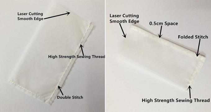 Alambre Mesh Filter Bag de nylon 25 de la resina 36 75 120 micrones 9